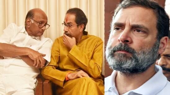 Sharad Pawar - Uddhav Thackeray - Rahul Gandhi