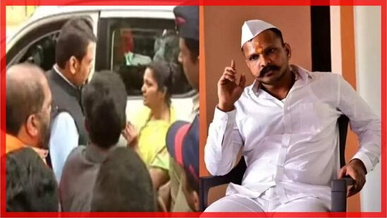 wati mohol meet Devendra fadanvis 