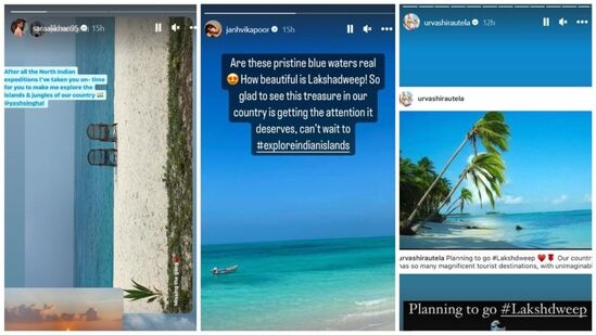 मालदवीच्या मंत्र्यांनी पंतप्रधान नरेंद्र मोदी यांच्याबाब केलेल्या वादग्रस्त वक्तव्यामुळे मालदिव बाबत भारतात संताप व्यक्त केला जात आहे. अनेक सेलिब्रिटींनी 'X' वर लोकांना मालदीवमध्ये प्रवास करण्याऐवजी देशांतर्गत पर्यटन स्थळांना भेटी देण्याचे आवाहन केले आहे. &nbsp;