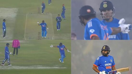 Rohit Sharma Run Out
