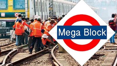 Mumbai local megablock