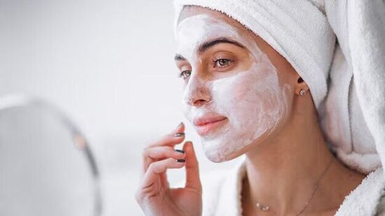 तांदूळाचा फेस पॅक तांदूळाचा फेस पॅक