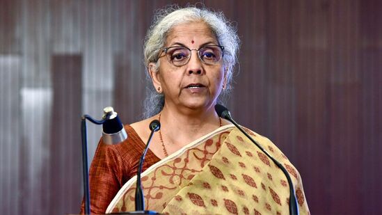 Union Finance Minister Nirmala Sitharaman 