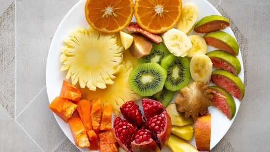 glowing skin with fruit 