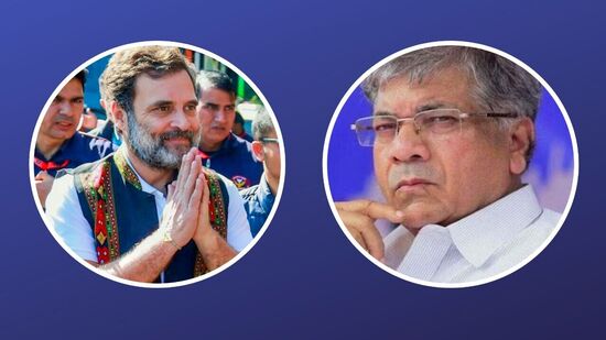 Rahul Gandhi invited Vanchit Bahujan Aghadi leader Prakash Ambedkar to join Bharat Nyay Yatra 


