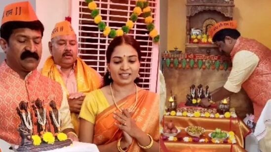 Shri Ram Mandir Celebration in Pravin Tarde House