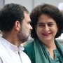 Congress General Secretary Priyanka Gandhi Vadra and party leader Rahul Gandhi
