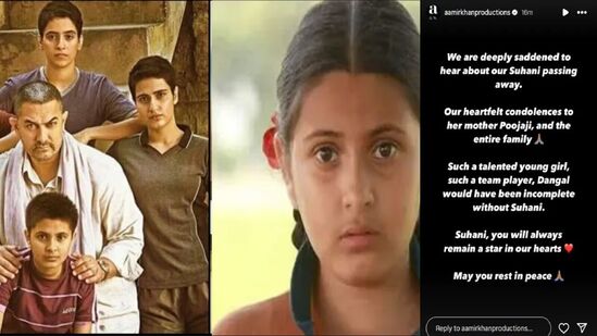 Aamir Khan Post On Suhani Bhatnagar Death