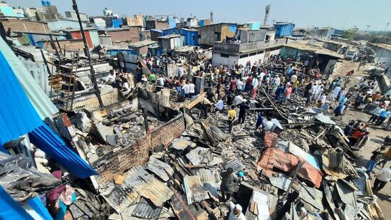 Mumbai Govandi Fire News