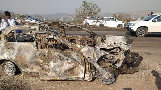 Pune manchar Accident 