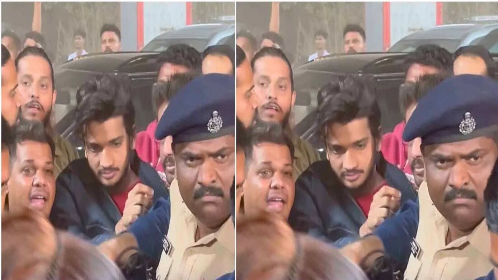 Viral Video: मुनव्वर फारुकीच्या कार्यक्रमात पोलिसांचा लाठीचार्ज ; नेमकं काय झालं? पाहा व्हायरल व्हिडीओ-police lathi charge in munawar faruqui mumbai event video goes viral on ...