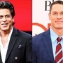 Shah Rukh Khan reacts to John Cena's singing video.