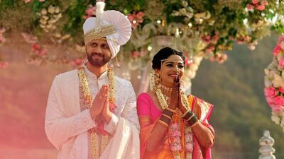 Pooja Sawant Wedding Photos: हिरवा चुडा अन् मुंडावळ्या; अभिनेत्री पूजा ...