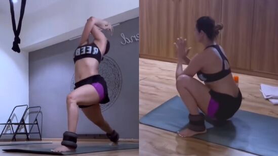Malika Arora intense yoga Malika Arora intense yoga