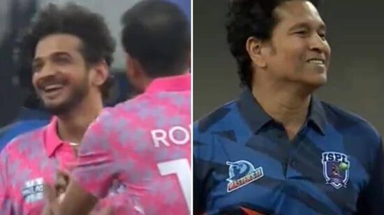 munawar faruqui dismisses sachin tendulkar