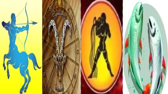 धनु, मकर, कुंभ, मीन 