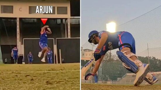  Arjun Tendulkar यॉर्कर स्पेशलिस्ट अर्जुन तेंडुलकर... मलिंगाच्या मार्गदर्शनाखाली गोलंदाजी खूपच सुधारणा, पाहा