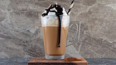 how to make Creamy frothy cold coffee at home 