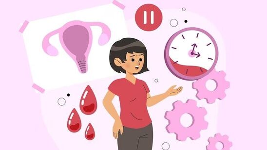 Menopause in women after thirties 