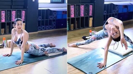 Malaika Arora Yoga: बॉलिवूड अभिनेत्री मलायका अरोरा नियमितपणे योग आणि वर्कआउट करत असते. अलिकडेच तिने तिच्या इंस्टाग्राम अकाऊंटवर यासंबंधीचे फोटो आणि व्हिडीओ शेअर केले आहेत.