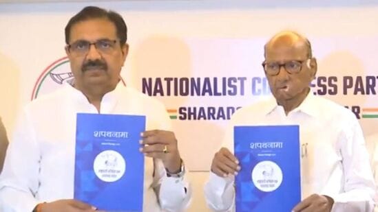 शरद पवारांच्या राष्ट्रवादीचा शपथनामा प्रकाशित; महिला आरक्षण, रोजगार, मराठीला अभिजात दर्जासह ‘या’ मुद्द्यांचा समावेश!