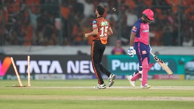 SRH Vs RR Highlights : भुवनेश्वर कुमारने राजस्थानच्या जबड्यातून सामना हिसकावला, हैदराबादचा शेवटच्या चेंडूवर विजय