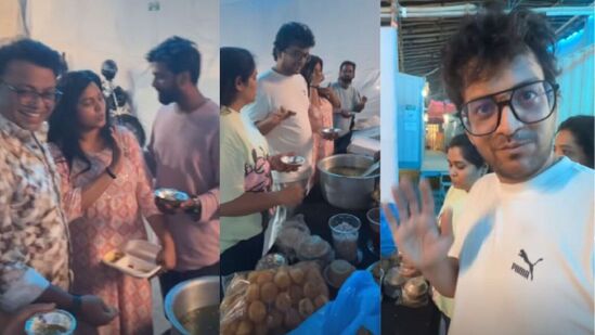 प्रसाद खांडेकरच्या वाढदिवसानिमित्त हास्यजत्रेच्या पूर्ण टीमला पाणीपुरीची पार्टी! प्रसाद खांडेकरच्या वाढदिवसानिमित्त हास्यजत्रेच्या पूर्ण टीमला पाणीपुरीची पार्टी!