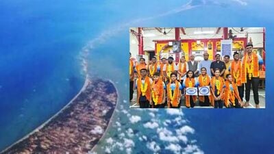 RamSetu Campaign : ‘रामसेतू’ मोहिमेसाठी १२ भारतीय जलतरणपटू सज्ज, जाणून घ्या