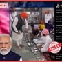 The bucket PM Modi was seen holding contained kheer in it.