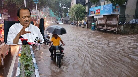 पुण्यात पहिल्याच पावसाने हलकल्लोळ..! 