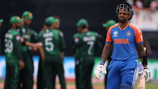 Suryakumar Yadav poor batting record against Pakistan