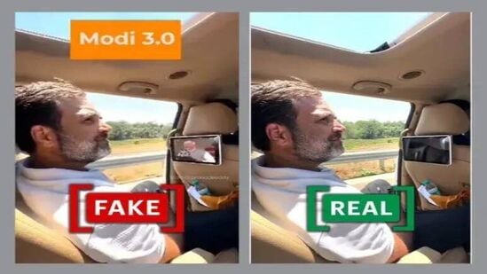 fact check : राहुल गांधी यांनी पाहिला पंतप्रधान नरेंद्र मोदी यांचा शपथविधी, व्हायरल व्हिडिओमागचं सत्य काय?