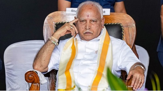कर्नाटकचे माजी मुख्यमंत्री बी.एस. येडियुरप्पा