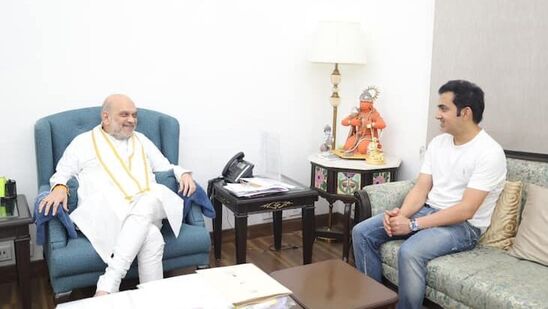 गौतम गंभीरने घेतली केंद्रीय गृहमंत्री अमित शहा यांची भेट, भेटीत काय घडलं? वाचा