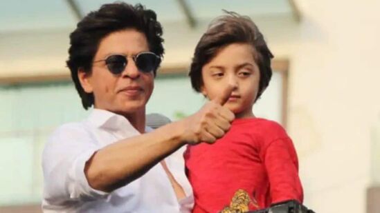 shahrukh khan abram