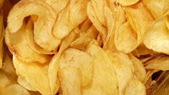 The frog was found inside the packet of chips in a decomposed state. 