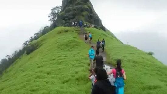 पनवेलमध्ये ट्रेकिंगसाठी गेलेले विद्यार्थी डोंगरावर अडकले