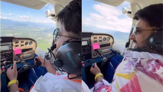 Kapil Sharma Flying Plane