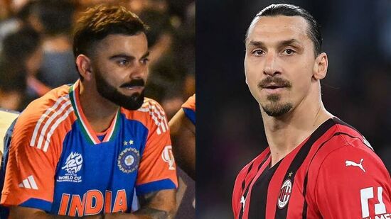 Virat Kohli Zlatan Ibrahimovic : 'कोण विराट कोहली...?' दिग्गज फुटबॉलपटू क्रिकेटच्या 'किंग'ला ओळखू शकला नाही!