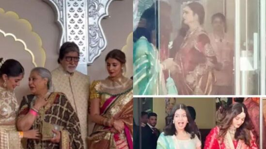 Aishwarya Rai attends Anant Radhika wedding