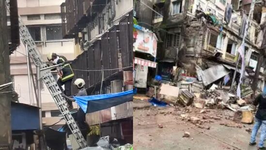 Grant road building collapse