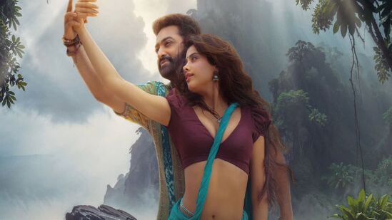Janhvi Kapoor and Jr NTR s romantic song getting trolled