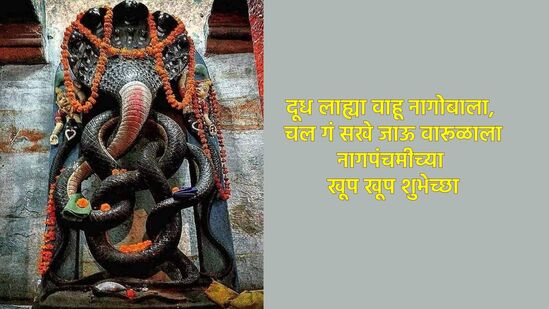 नागपंचमीच्या शुभेच्छा