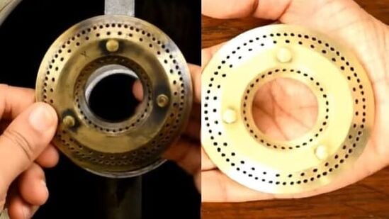 काळे पडलेले गॅस बर्नर साफ करण्यासाठी किचन टिप्स काळे पडलेले गॅस बर्नर साफ करण्यासाठी किचन टिप्स