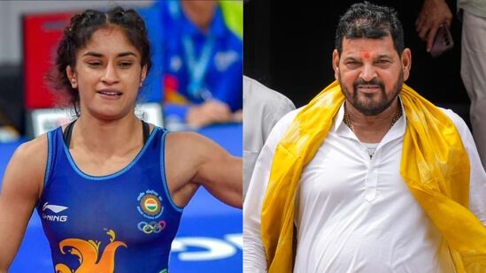 vinesh phogat disqualified : विनेश विरोधात कट रचला, अपात्रतेमागे ब्रिजभूषण शरण सिंह यांचा हात, फोगट कुटुंबियांचा गंभीर आरोप