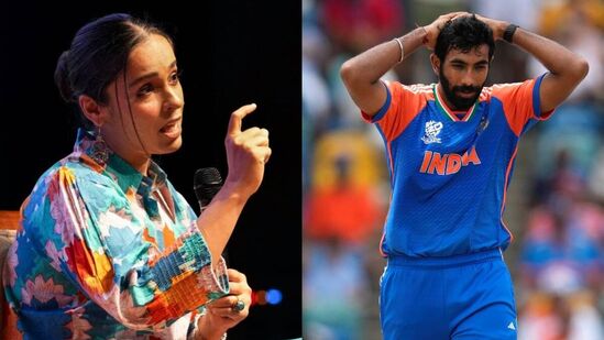 Jasprit Bumrah Saina Nehwal : बुमराह माझ्या ३०० किमीच्या स्मॅशसमोर टिकेल का? सायना नेहवाल संतापली, दिलं ओपन चॅलेंज? पाहा