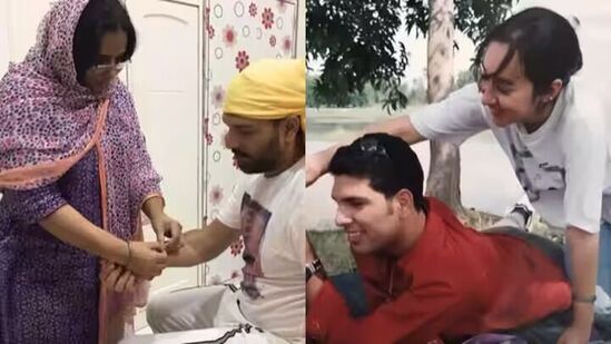 &nbsp;या यादीत माजी फलंदाज युवराज सिंगचाही समावेश आहे. युवीने राखी बांधतानाचा फोटो इन्स्टाग्राम स्टोरीवर पोस्ट केला आहे.