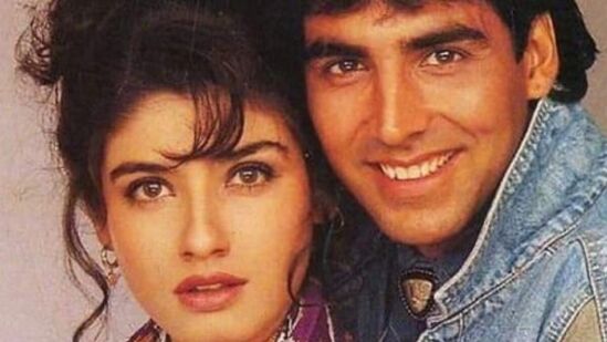 raveena tandon and akshay kumar