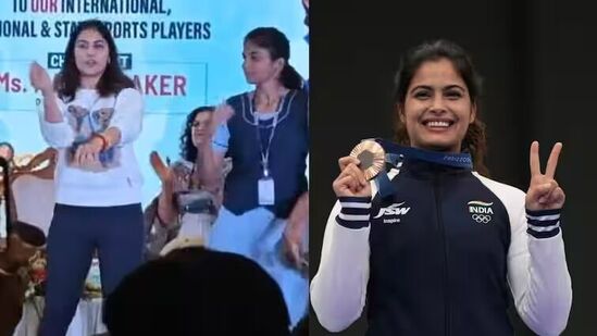 Manu Bhaker Dance : मनू भाकरनं लावले ठुमके, ‘काला चष्मा’वर जबरदस्त डान्स मूव्ह्स व्हायरल, एकदा पाहाच!