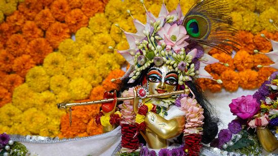 श्रीकृष्ण जन्माष्टमी २०२४ द्वापार युग मुहूर्त